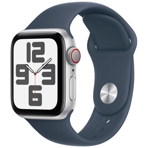 Watch SE OLED 40 mm Digitale 324 x 394 Pixel Touch screen 4G Argento Wi-Fi GPS (satellitare) - Foto 1