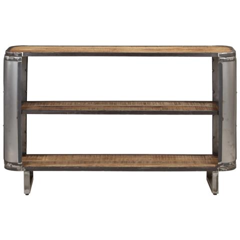 Credenza 120x30x73 Cm In Legno Massello Di Mango - Foto 1