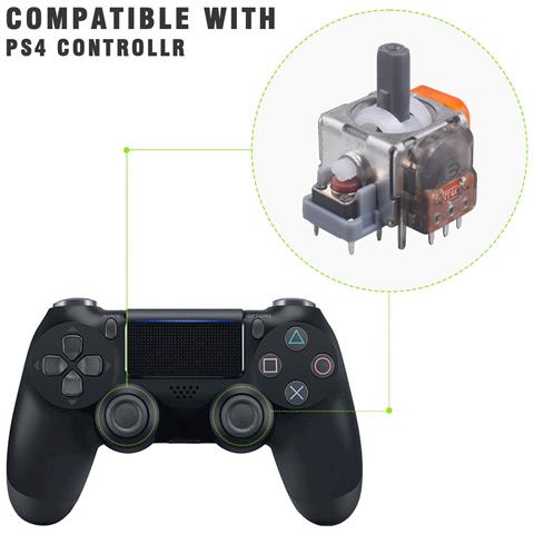 Set Di 10 Joystick Tmr A Effetto Hall Compatibili Con Ps4 - Foto 3