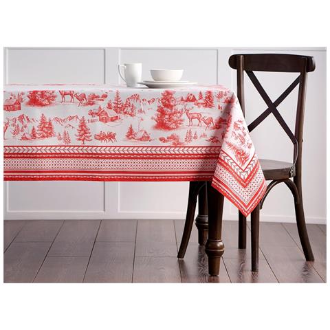 Tovaglia In Cotone 160x220 Cm Per Decorare La Tavola Per Feste E Celebrazioni - Foto 2