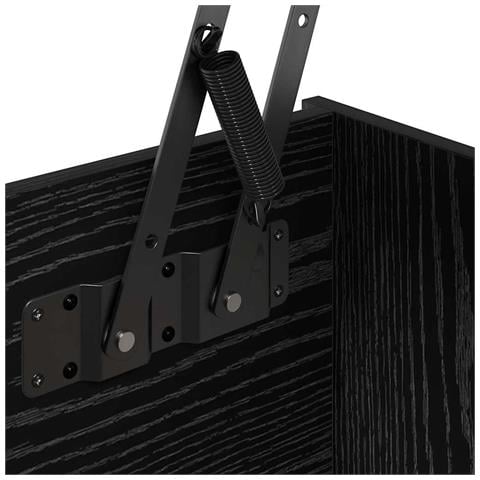 Tavolino da salotto Rovere nero 80 x 50,5 x 42,5 cm - Foto 9