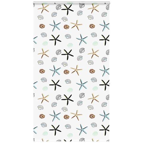 Tenda a Rullo Doccia con Cassonetto 130x240cm Larghezza Tessuto - Foto 1