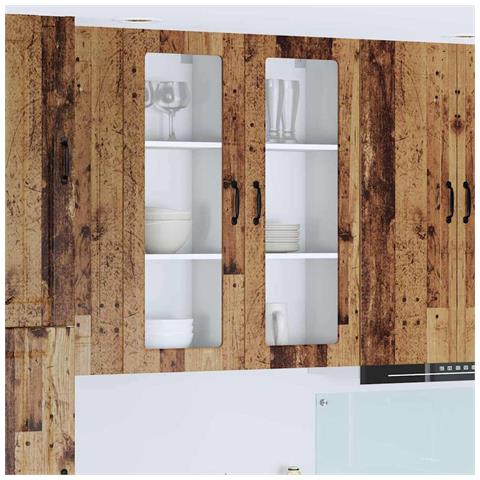 Pensile cucina Legno vecchio 40 x 31 x 100 cm Legno multistrato - Foto 2