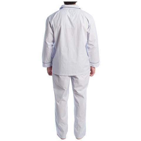 Pigiama Da Uomo In Popeline A Maniche Lunghe Kl30233 - Foto 2