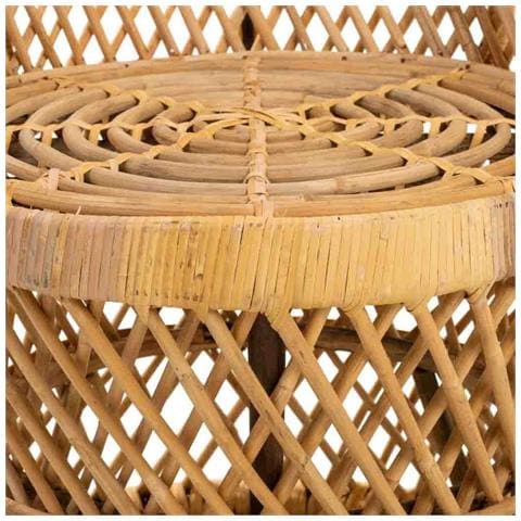 Poltroncina Vintage In Bambù Marrone 96x49,5x140h - Foto 8