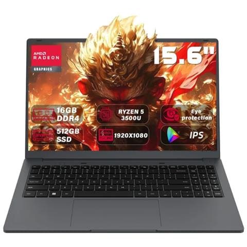 Notebook A15 AIR 15.6""Amd Ryzen 5 3500u, 16gb Ram + 512gb Ssd, Windows 11,5000mah - Foto 1