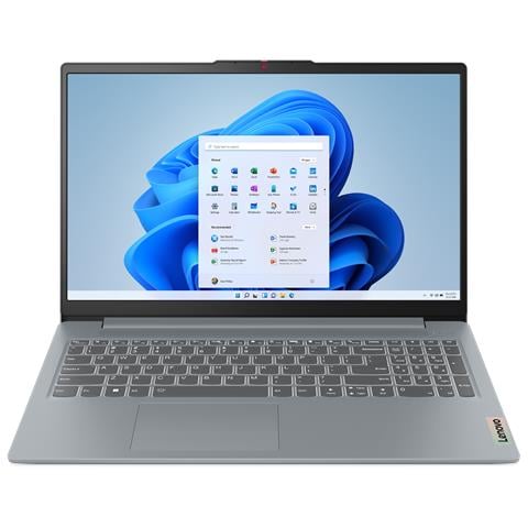 IdeaPad Slim 3 15IAN8 Intel® N N100 Computer portatile 39,6 cm (15.6") Full HD 8 GB LPDDR5-SDRAM 128 GB UFS Wi-Fi 6 (802.11ax) Windows 11 Home Grigio Italiano - Foto 1