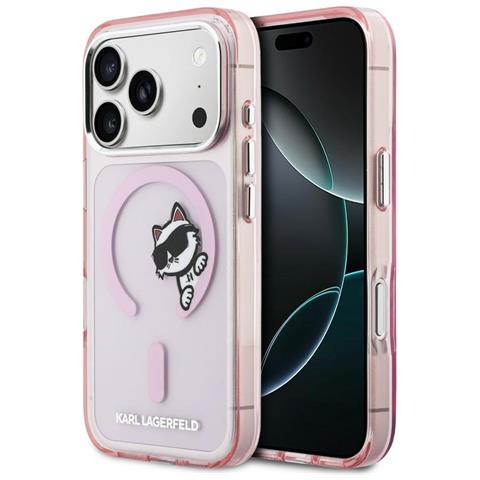 Custodia Per Iphone 17 Pro, Rosa Karl Lagerfeld - Foto 2