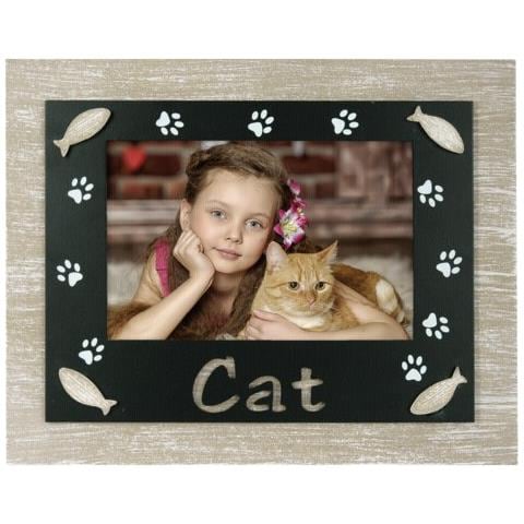 Cesare Cat 10x15 legno Portafoto Katze WS8846 - Foto 1