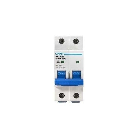 51205 Nb1-63 / c6-2p-6-interruttore Magnetotermico 2p 6a Curva C 6ka 180349 - Foto 1