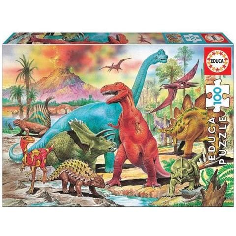 Puzzle 100 Pezzi - Dinosaures - Foto 1