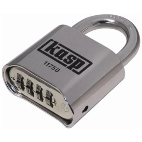 Lucchetto 50 Mm Argento Serratura A Combinazione Numerica - Foto 1