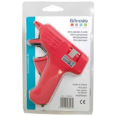 Pistola A Colla, Plastica, Rosso, 11 X 5 X 17,5 Cm - Foto 3