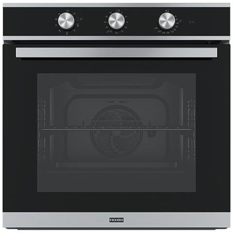 Forno Elettrico da Incasso Smart FSM 82 H XS Capacità 71 L Ventilato Potenza 2750 W Colore Nero, Stainless steel - Foto 1