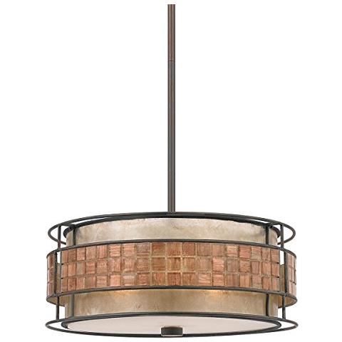 Quoizel Qz / laguna / p-lampadario Da Soffitto, In Rame, 55,9 X 55,9 X 20,5 Cm - Foto 1
