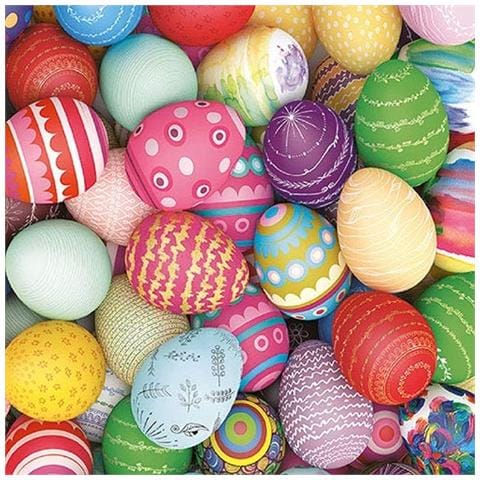 Am 20 Tovaglioli Ovetti Pasqua 33x33 3veli - Foto 1
