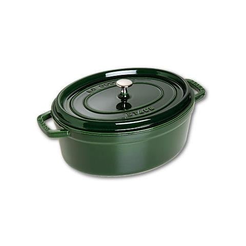 Cocotte in Ghisa con Coperchio Diametro 31 cm Capacità 5.5 lt Colore Verde - Linea La Cocotte  - Foto 1