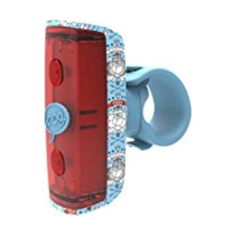 Luce Posteriore a LED Rosso per Bici Colore Blu - Foto 1