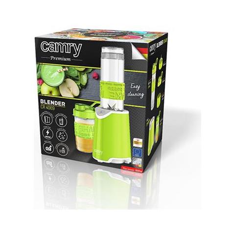 Blander Cr 4069 Personal, 500 W, Materiale Barattolo Plastica, Capacità Barattolo 0,6 L, Verde - Foto 2