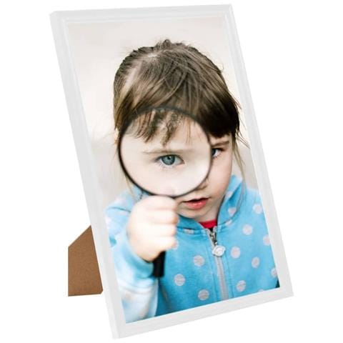 Cornici Foto Collage 3 pz per Tavolo Bianche 21x29,7cm MDF - Foto 8