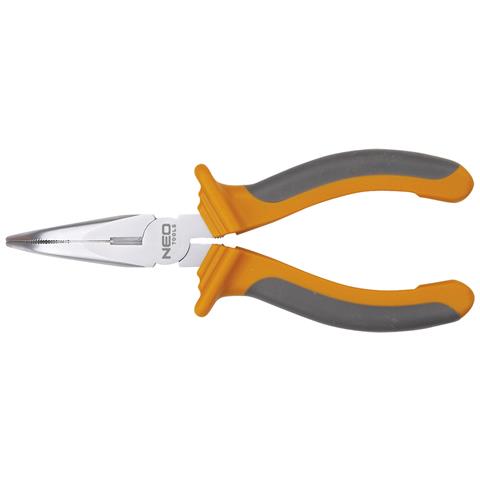 Pinza A Becchi Mezzotondi 200mm Piegata Din 5745 - Foto 3