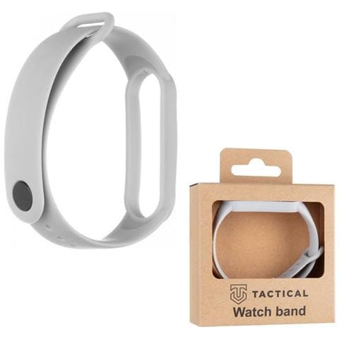 Cinturino 658 Originale Silicone Per Xiaomi Mi Band 5 - 6 Grey - Foto 1