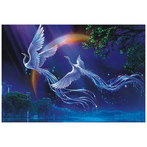 FiXizy Puzzle In Legno 1000 Pezzi: 'Albero Dritto Della Foresta' - Dimensioni 75x50 Cm, Regalo Per Adulti
