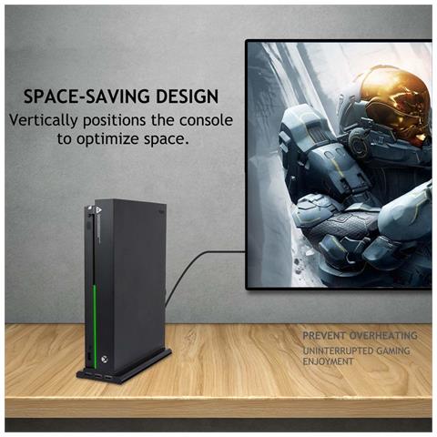 Supporto Per Xbox One X Con Ventola E 3 Porte Usb - Foto 14
