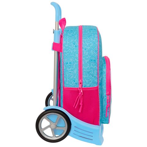 Trolley Per La Scuola Divas Azzurro 33 X 42 X 14 Cm - Foto 2
