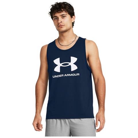 Sportstyle Logo Tank 1382883-408, Uomini, Blu, S - Foto 1