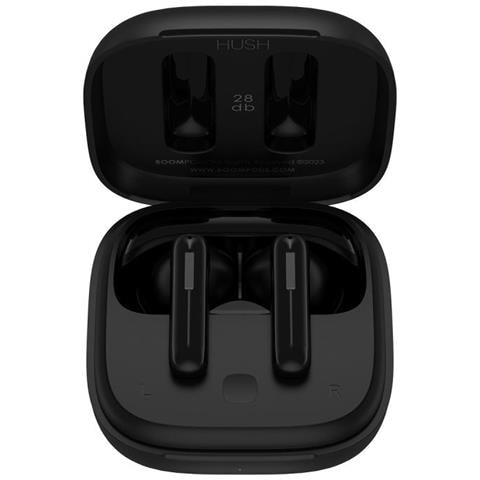 bassline HUSH ANC Auricolare True Wireless Stereo (TWS) In-ear Musica e Chiamate Bluetooth Nero - Foto 2