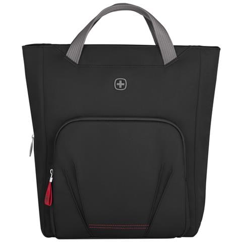 Borsa Per Pc Portatile 15,6'' Motion Vertical Con Tasca Per Tablet, Nero - Foto 1