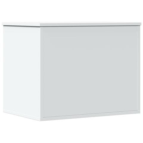 Contenitore Portaoggetti Bianco 60x42x46 Cm Legno Multistrato - Foto 2