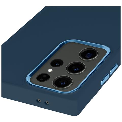 Cover Per Samsung S24 Ultra Rigida Bordo Fotocamera Metallizzato - Foto 2