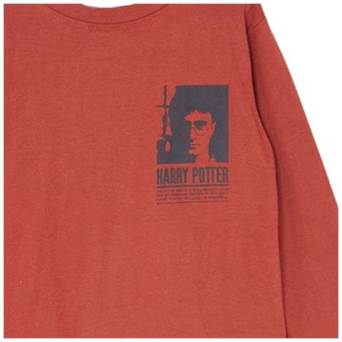 T-shirt hp21-0879a bordeaux-4a Ragazzo - Foto 2