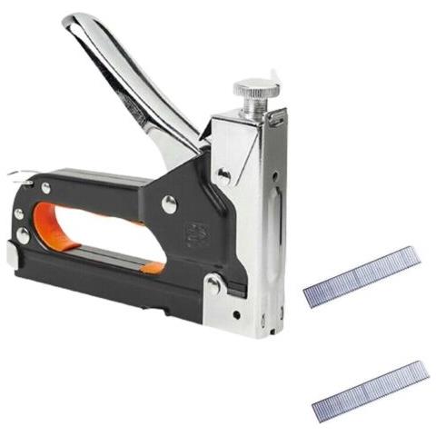 Graffettatrice Martello Valigetta Spara Punti Manuale Spillatrice 200 Spiellette - Foto 1