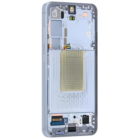 Schermo Galaxy S24 Lcd + Vetro Touch + Frame Originale, Celeste - Foto 4