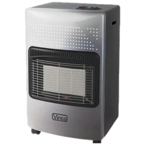 Stufa A Gas Infrarossi Alimentazione Gpl Potenza 4.2 Kw Grigio /nera 71426 - Foto 2