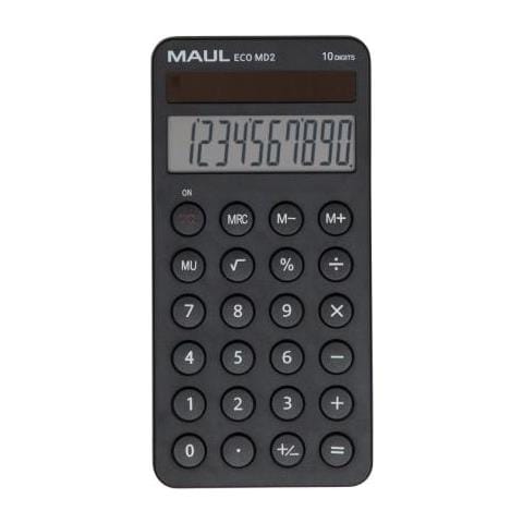 Eco Md2 Calcolatrice Tasca Calcolatrice Di Base Nero - Foto 1
