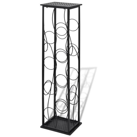 Portabottiglie Per 8 Bottiglie Di Vino In Metallo - Foto 1