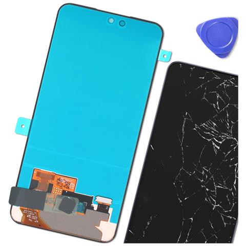 Schermo Lcd E Vetro Touch Galaxy S24 Fe Originale, Nero - Foto 4