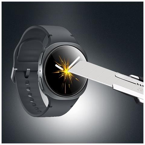Protezione Schermo Anti-spia Compatibile Con Samsung Watch 8 Classic - Alluminio Elevato, Facile Installazione, Confezione Da 2 - Foto 6