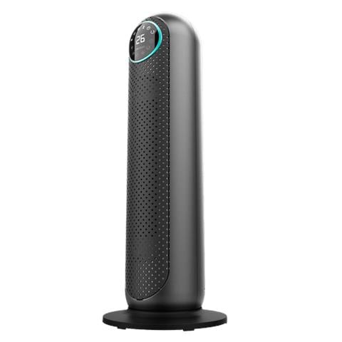05826 stufetta elettrica Interno Nero, Acciaio inox 2200 W Riscaldatore ambiente elettrico con ventilatore - Foto 1