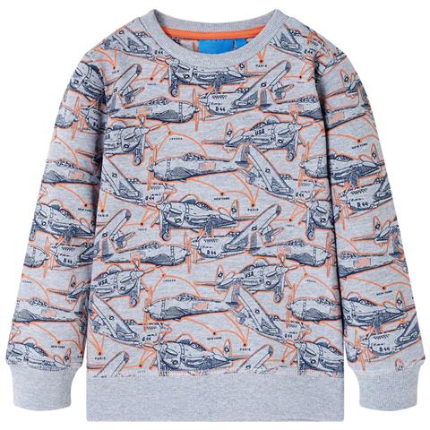 Felpa per Bambini Grigio Mélange 92 - Foto 1