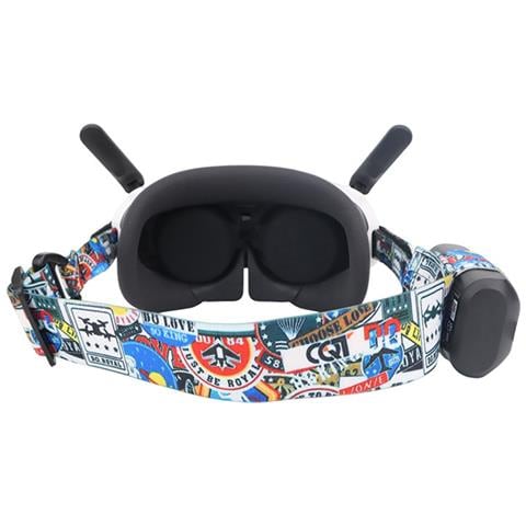 Fascia Graffiti - Compatibile Con Insta360 Antigravity Vision, Cinturino Elastico Regolabile - Foto 6