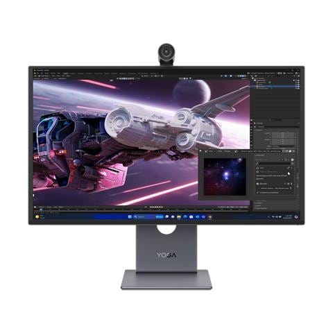 Monitor 26,5" QD-OLED Flat Yoga Pro 27UD-10 4K Ultra HD Tempo di risposta 0,03 ms - Foto 1