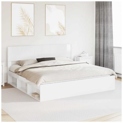 Testiera Letto Bianco Lucido PB - Foto 2