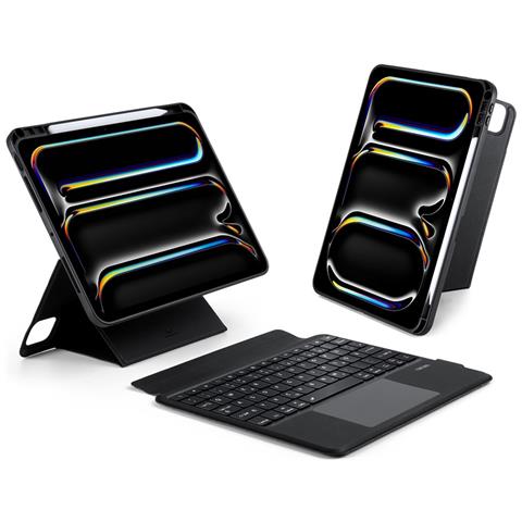 Custodia con Tastiera per Apple iPad Pro 11 - Pelle - Foto 1