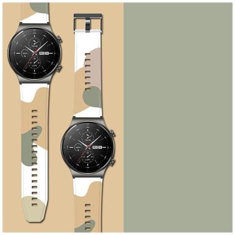 Cinturino Moro Huawei Watch Gt2 Pro Cinturino In Silicone Camo (7) - Foto 3