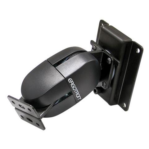 Serie 100 montaggio diretto a parete - snodo doppio - (nero / grigio) - per LCD inf. ai 22,9" - Foto 3